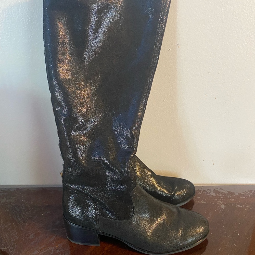 Black Knee-High Women's Boots